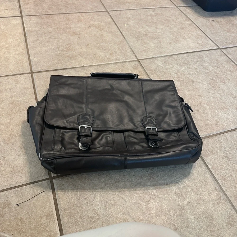 Wilsons Leather Dark Gray Bag